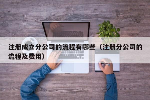 注册成立分公司的流程有哪些（注册分公司的流程及费用）