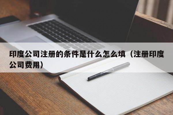 印度公司注册的条件是什么怎么填（注册印度公司费用）