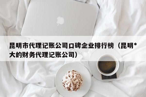 昆明市代理记账公司口碑企业排行榜（昆明*
大的财务代理记账公司）