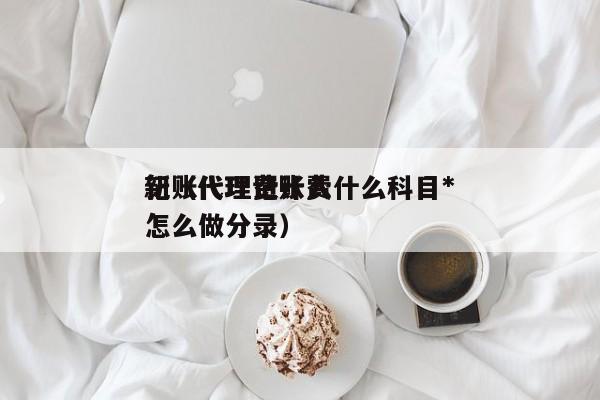 记账代理费计入什么科目*新（代理记账费怎么做分录）