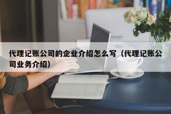 代理记账公司的企业介绍怎么写（代理记账公司业务介绍）