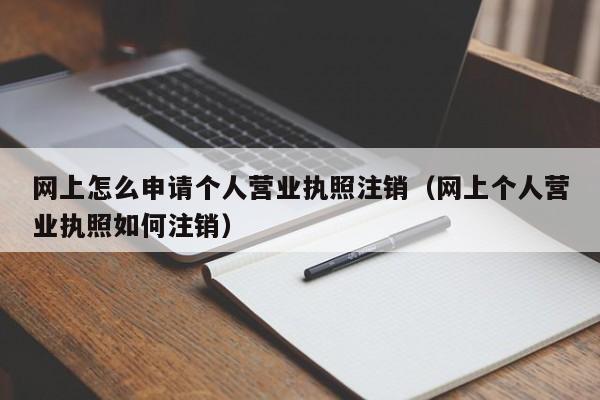 网上怎么申请个人营业执照注销(网上个人营业执照如何注销)